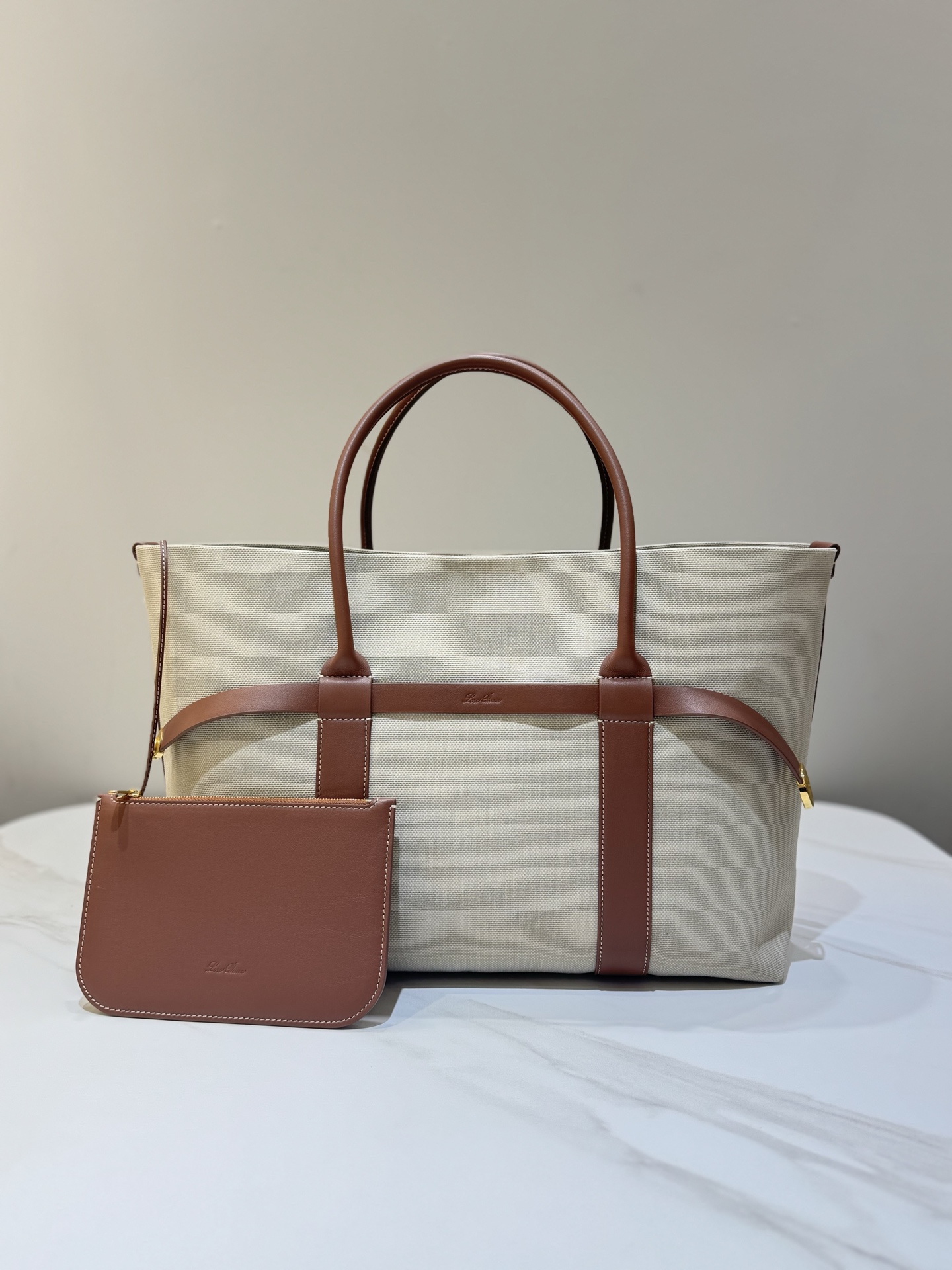 Loro Piana Ghiera Shopper Large Bag