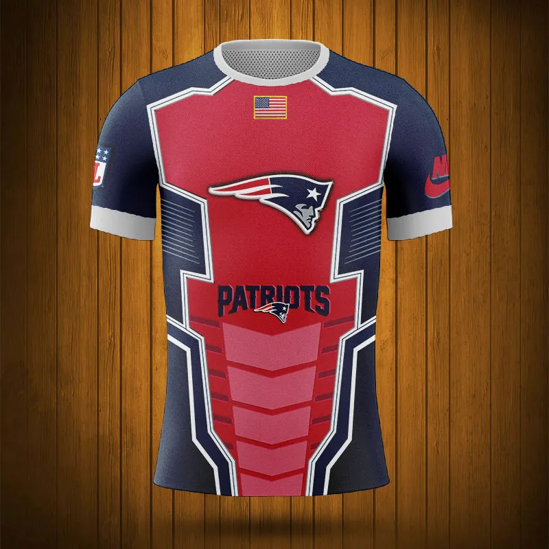 NEW ENGLAND PATRIOTS 3D HOODIE TTB4320