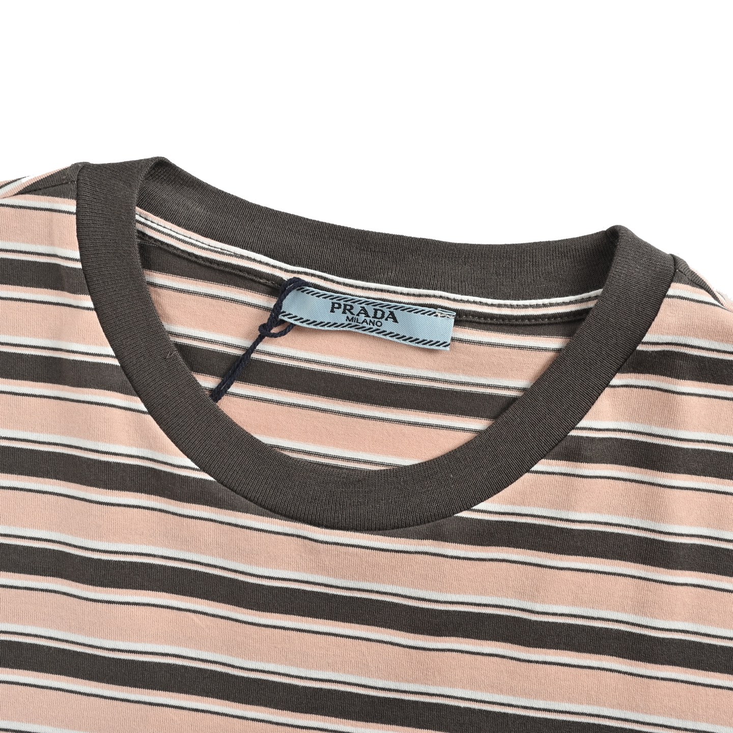 Prada 25ss hand-painted graffiti lettering short sleeve
