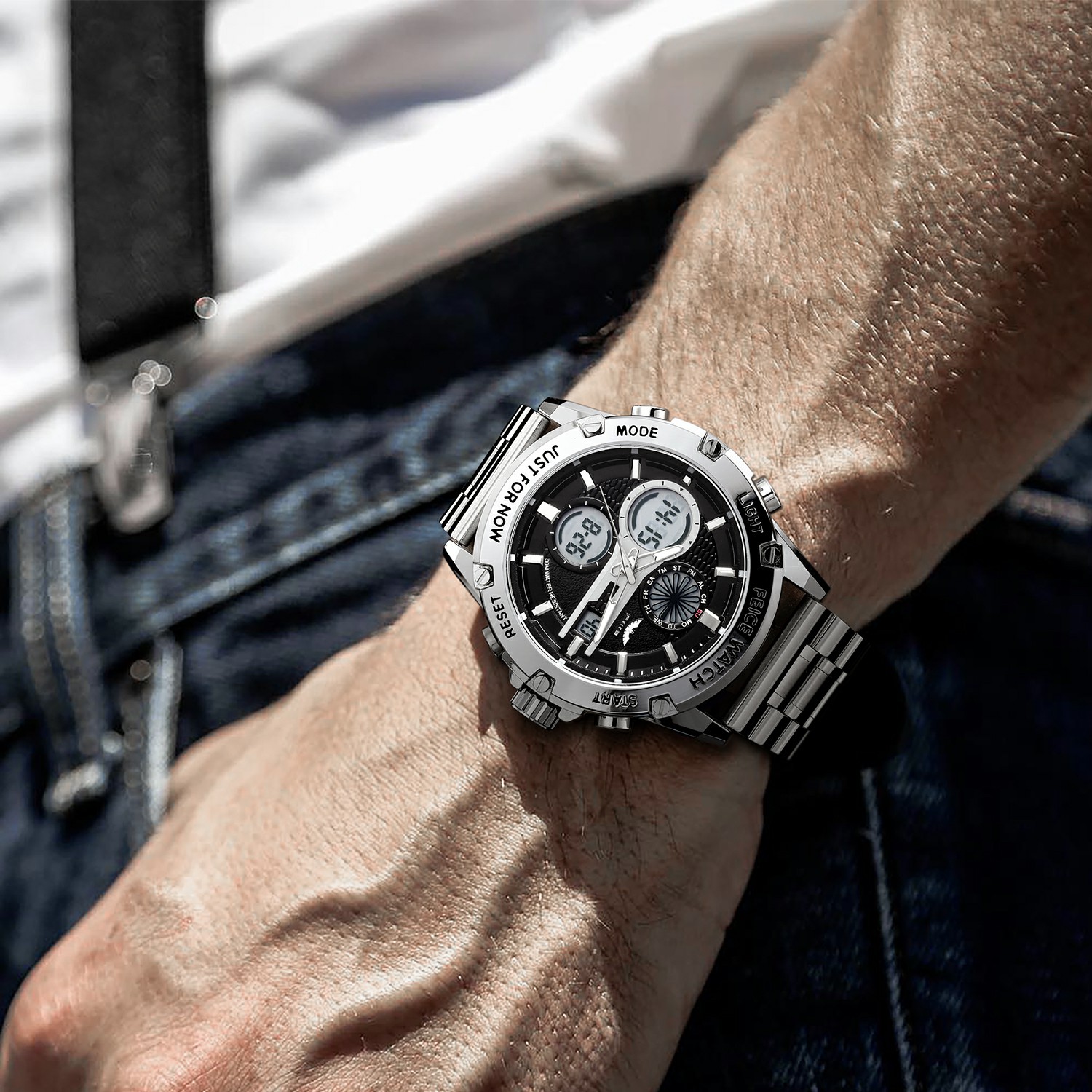 FK035 Dual Movement Chronograph Watch