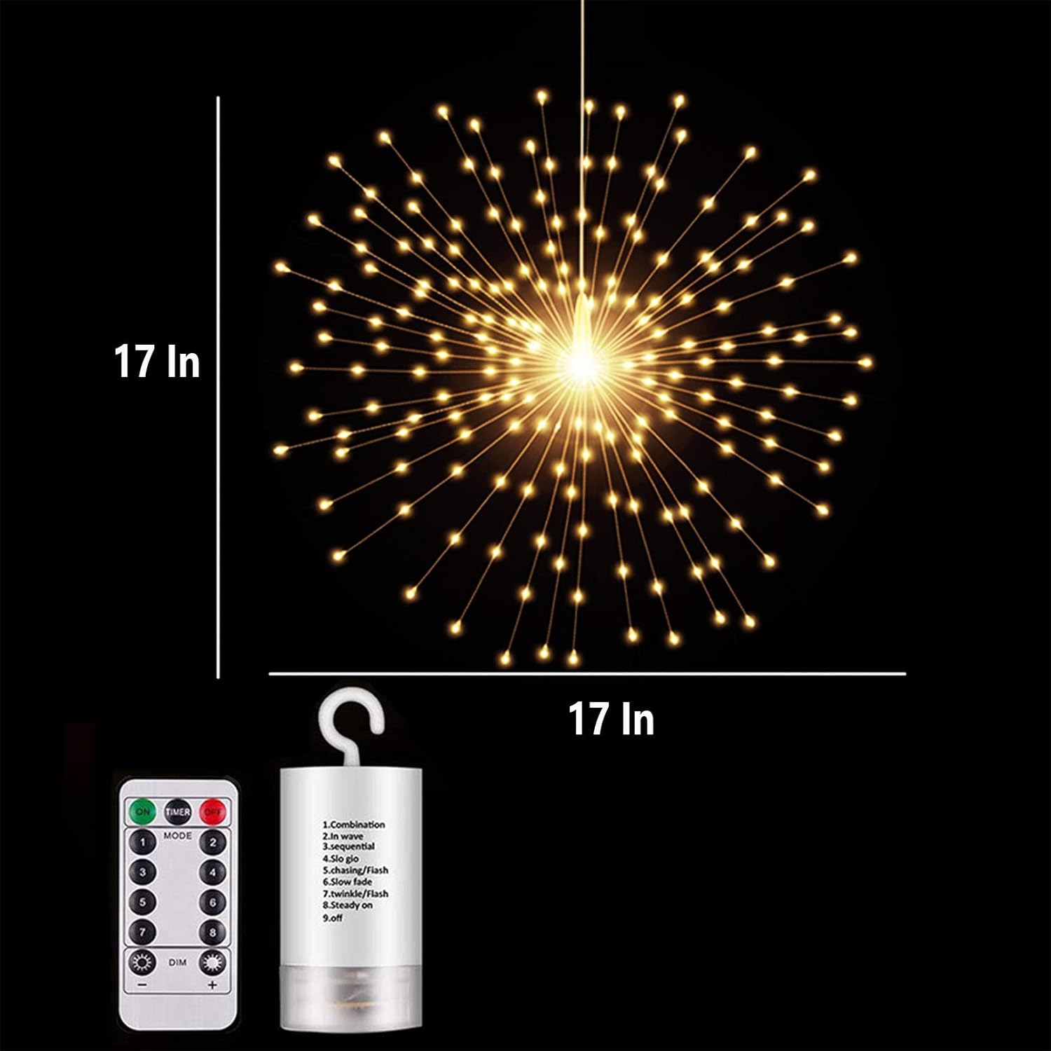 🔥CHRISTMAS ON SALE🔥200LED Hanging Sphere Lights