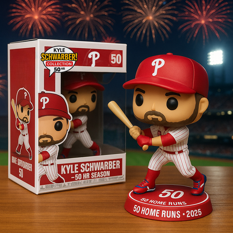 Kyle Schwarber 50 HR Season Pop Collectible