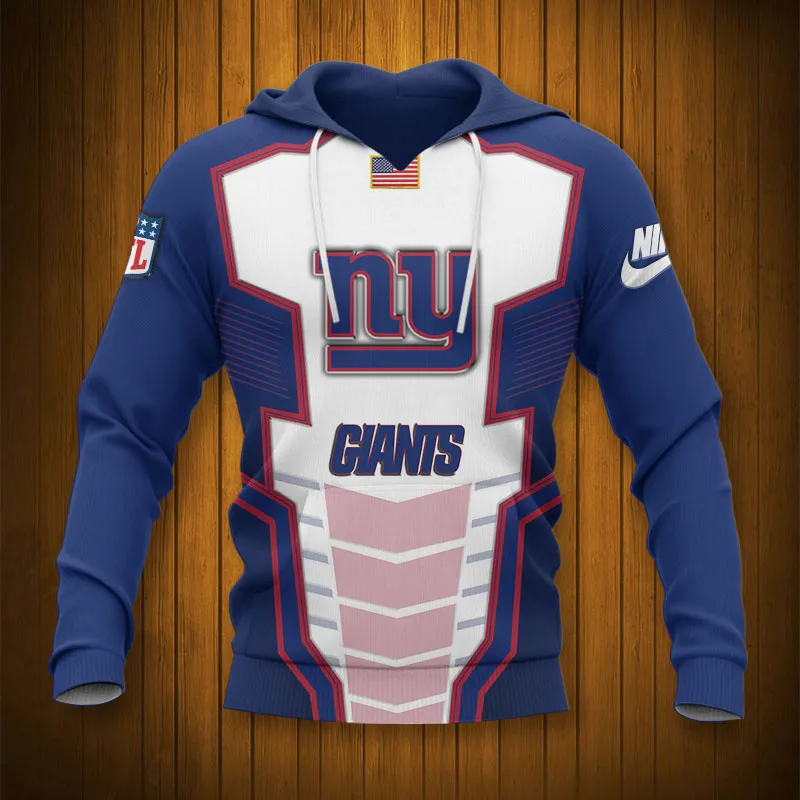 NEW YORK GIANTS 3D HOODIE TTB4322