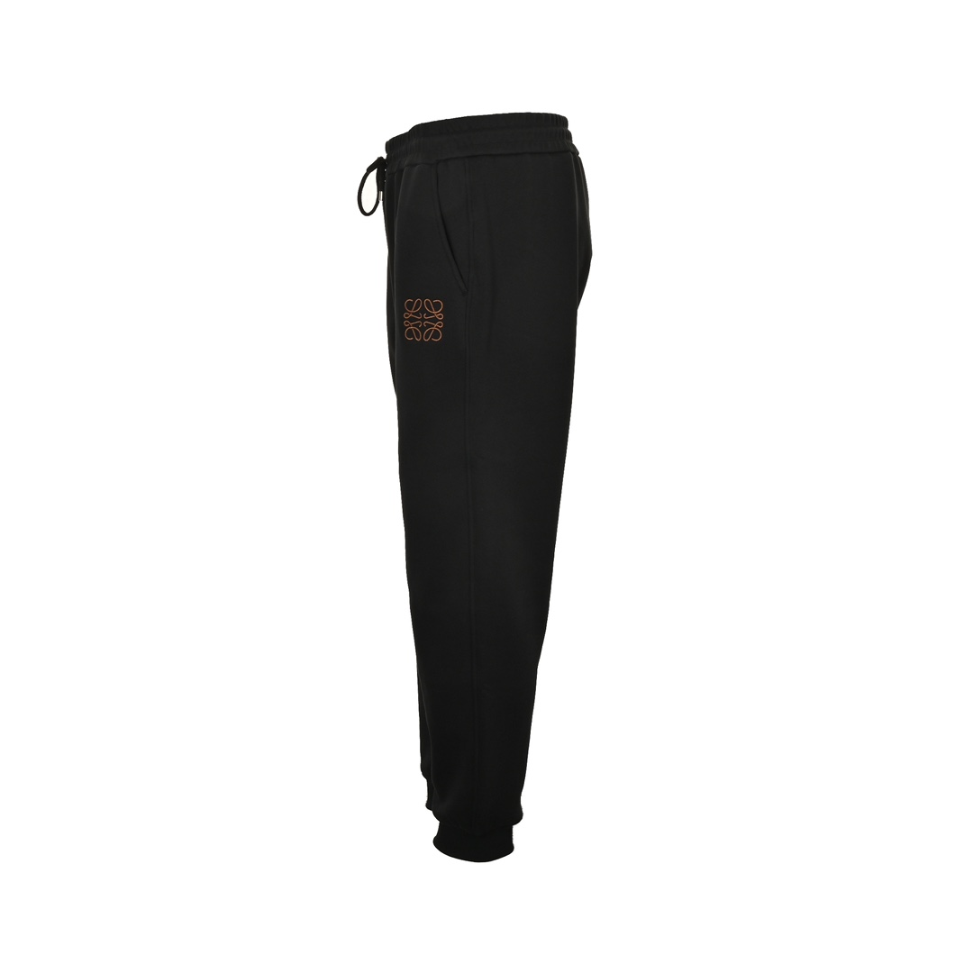 Loewe 24Fw embroidered logo fleece trousers