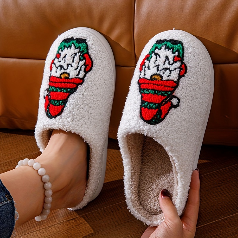 🎄Early Christmas Sale 49% OFF🎄Fuzzy Cartoon Christmas Slippers