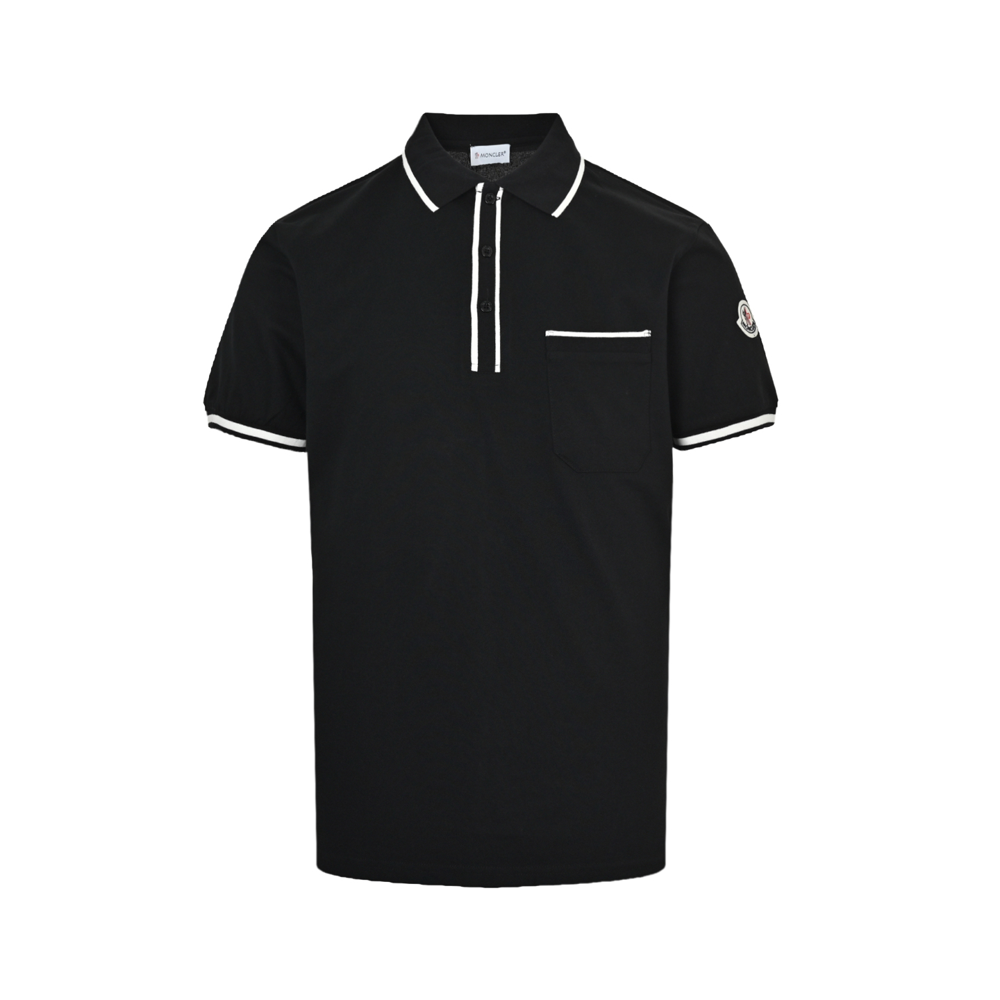 Moncler 25ss arm logo polo short sleeve
