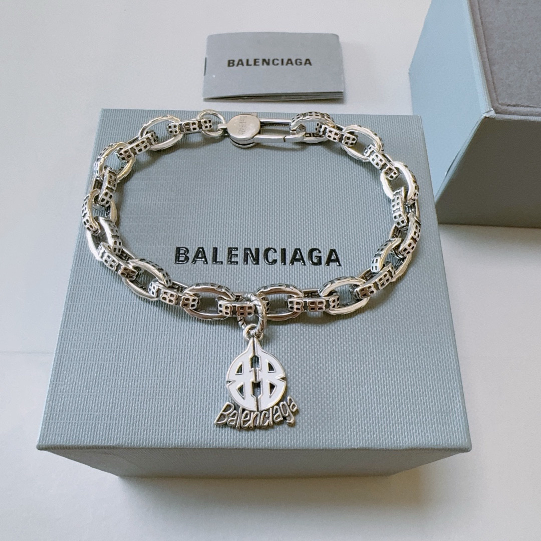 Balenciaga BB chain bracelet