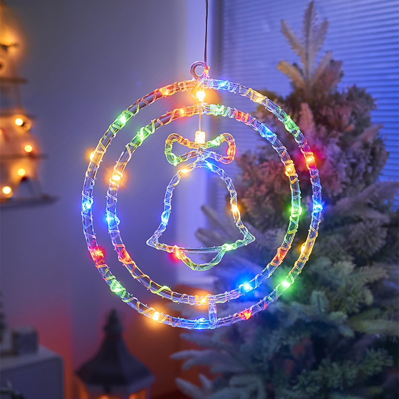 🎄🎅 15.74 in Large Size Rotatable 3D Waterproof Christmas LED Lights Decoration - USB + Remote Control