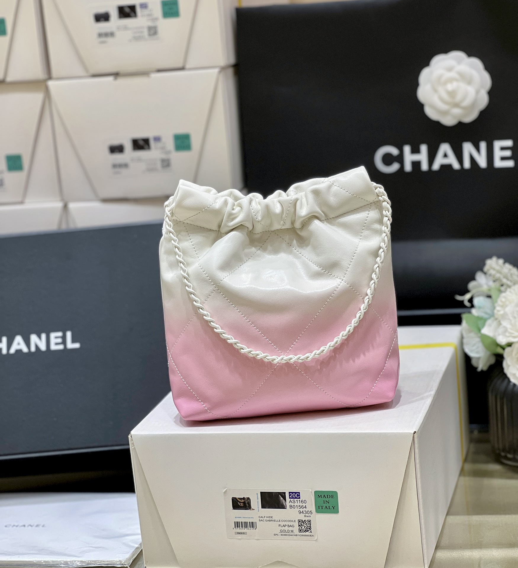 Chanel 24S Global Limited Edition Gradient Mini Handbag AS3980 00128