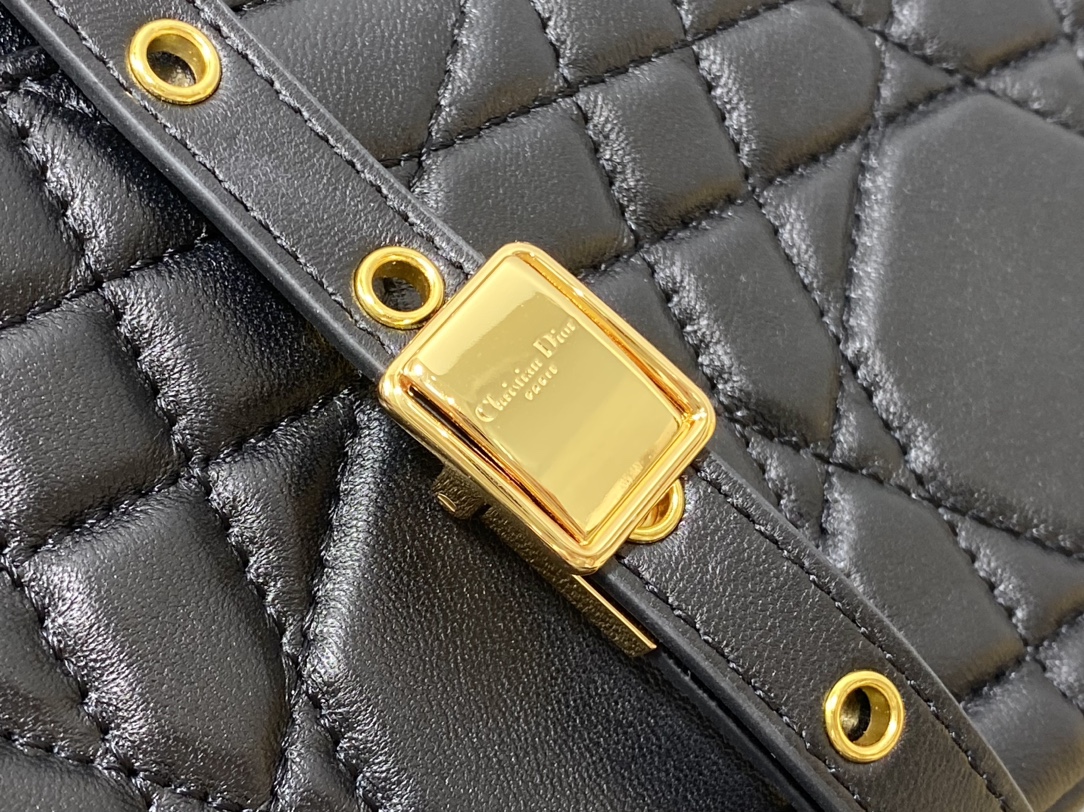 Dior Caro Diamond Chubby Bag Medium
