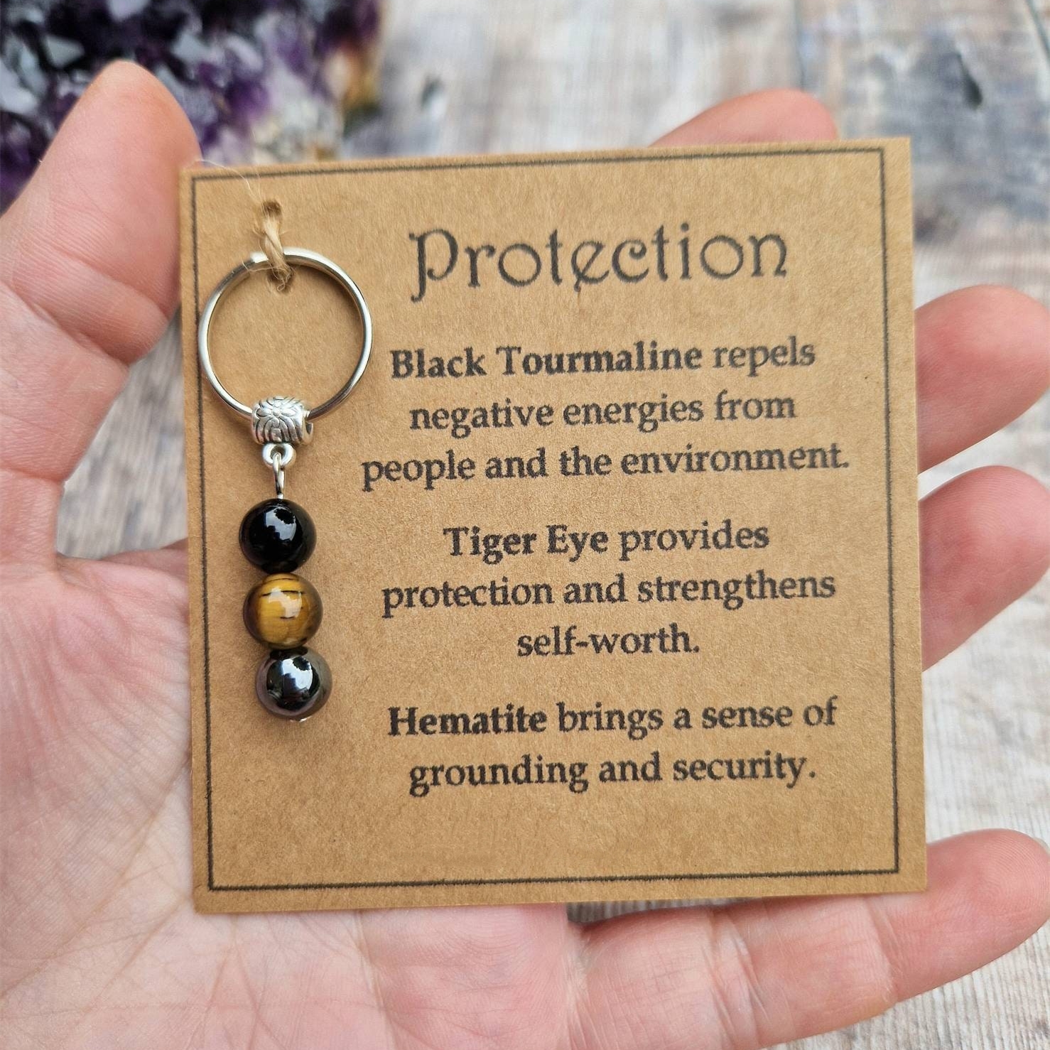 Healing Crystal Keyring | Lucky Gift