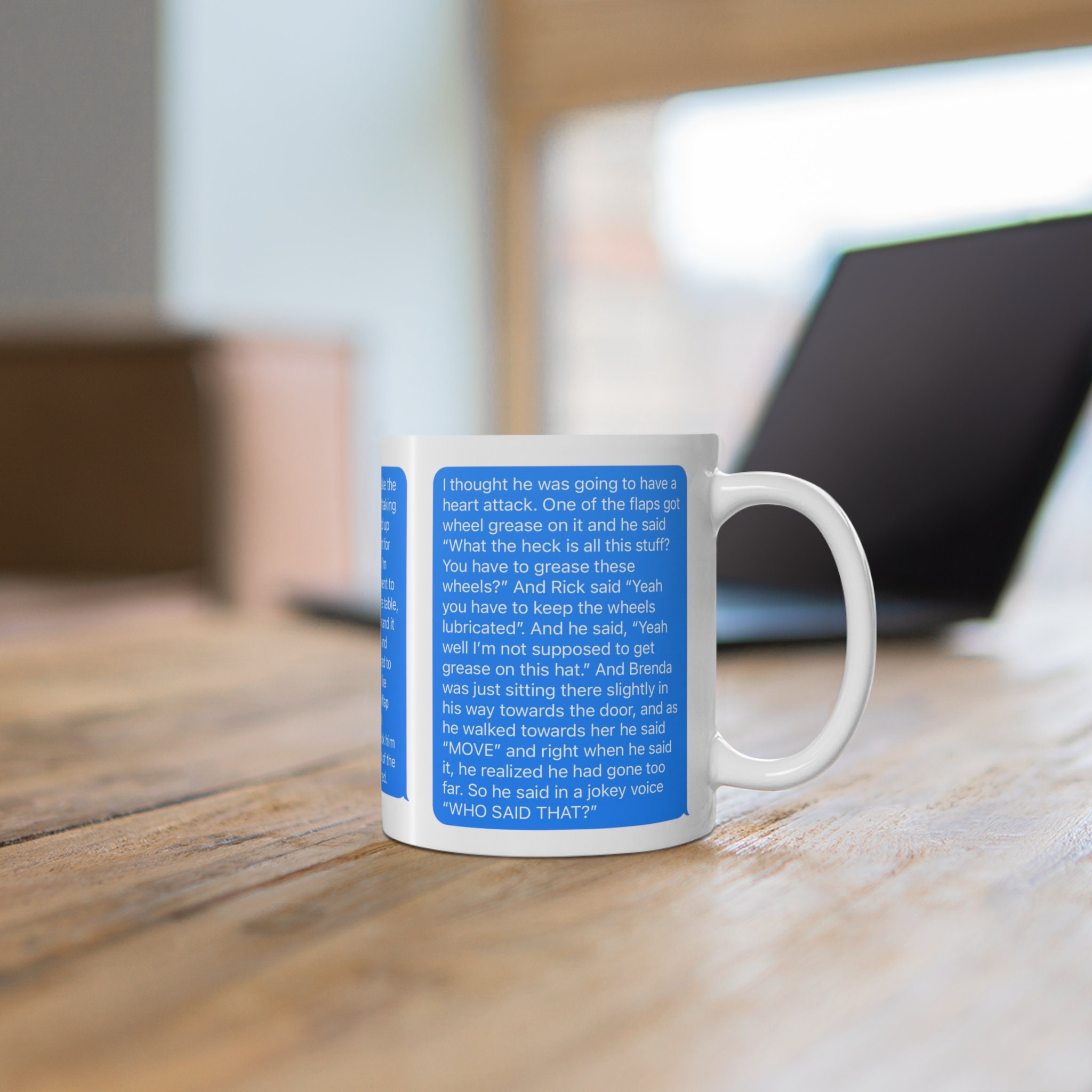 I Think You Should Leave Mug | Conversation ITYSL Gift