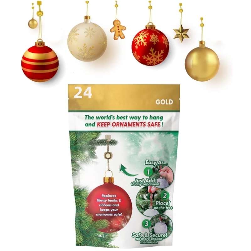 On Sale🔥Ornament Hooks for Hanging Christmas Decorations