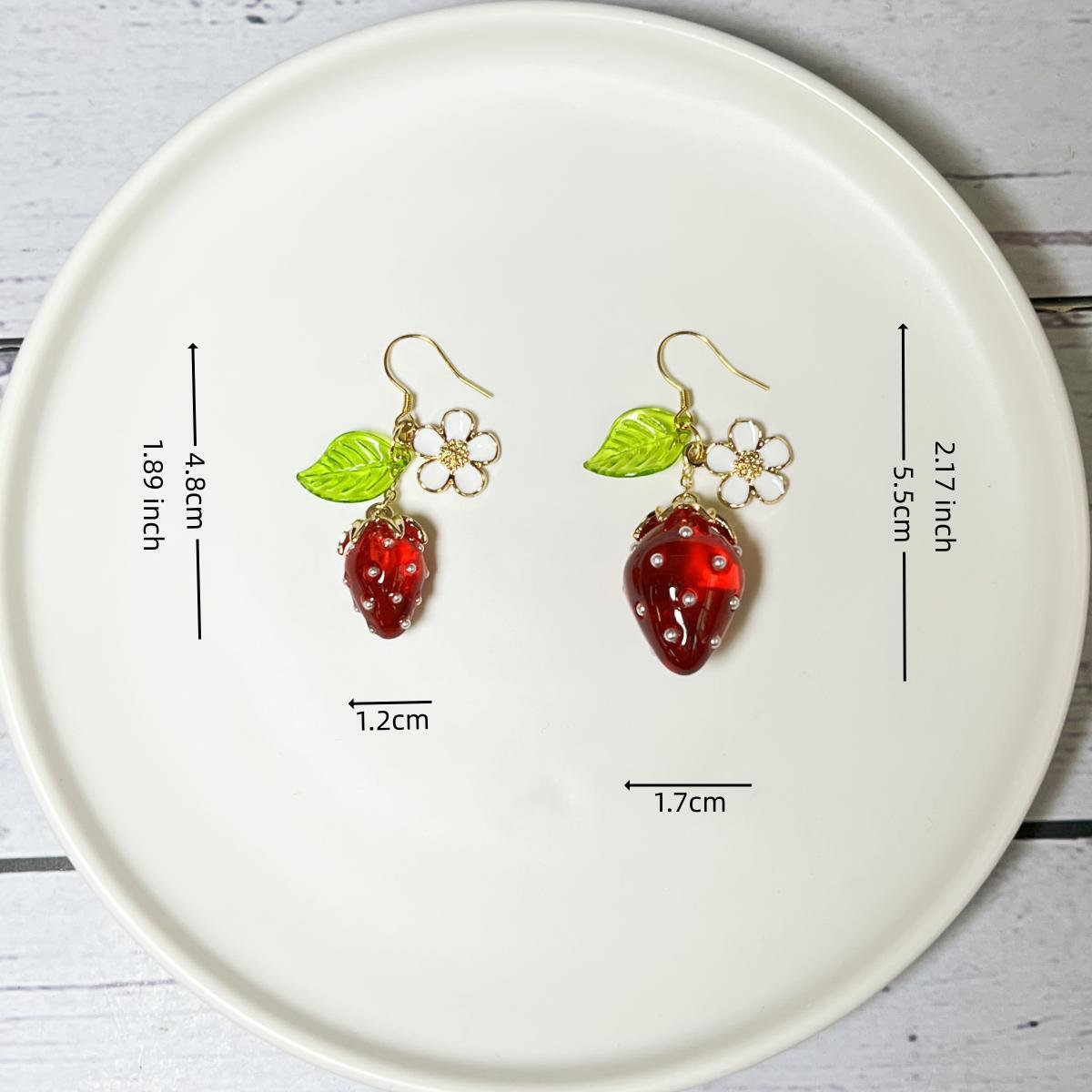 Strawberry Earrings