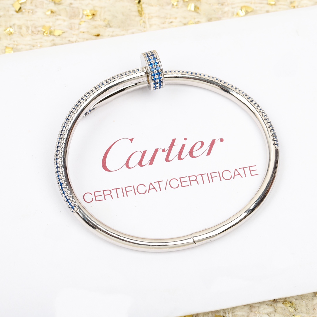 Cartier full diamond nail bracelet