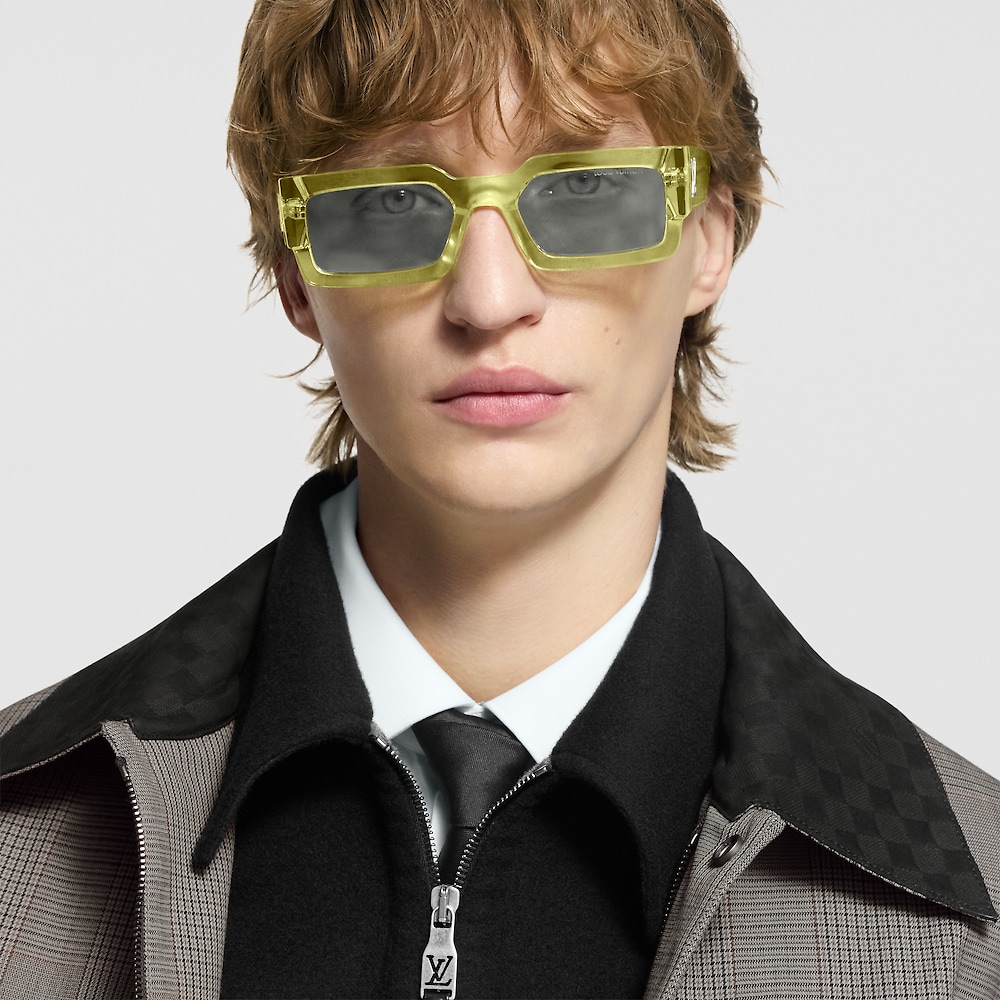 Louis Vuitton LV CLASH LOW SQUARE Sunglasses Z2864E