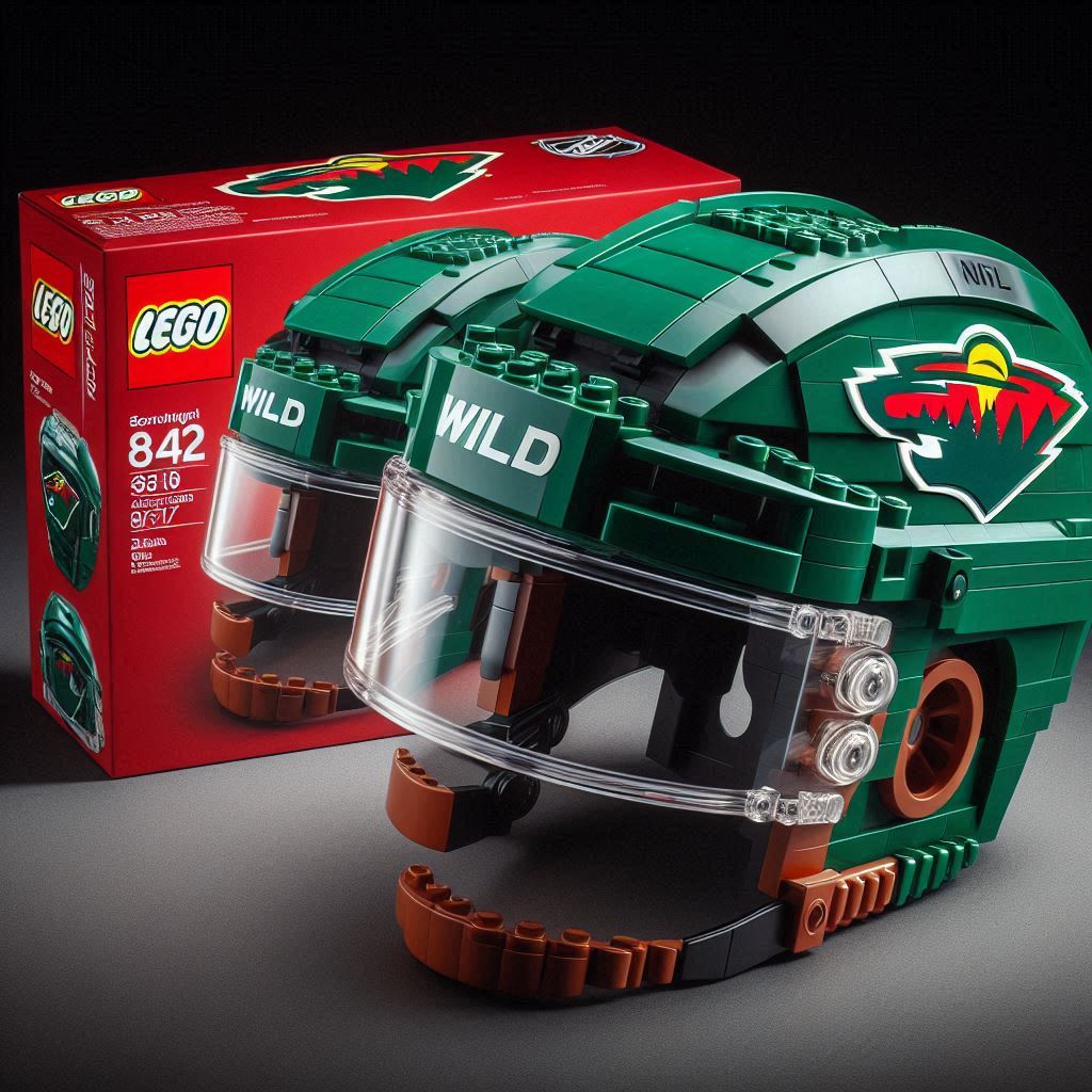NHL LEGO Building Block Helmet
