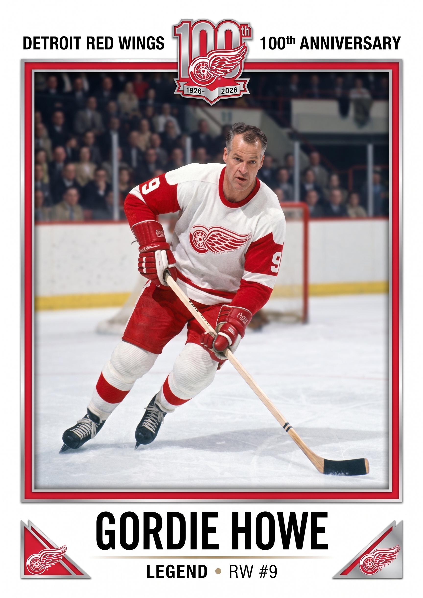 Detroit Red Wings 100th Anniversary 2026 Legacy Collection Hobby Box