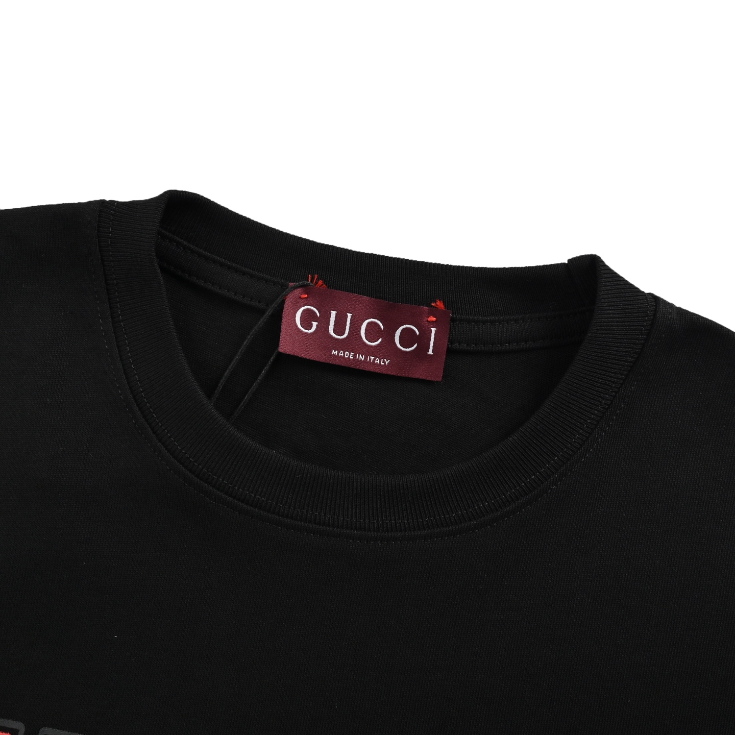 Gucci 25ss multi-element printed short sleeves