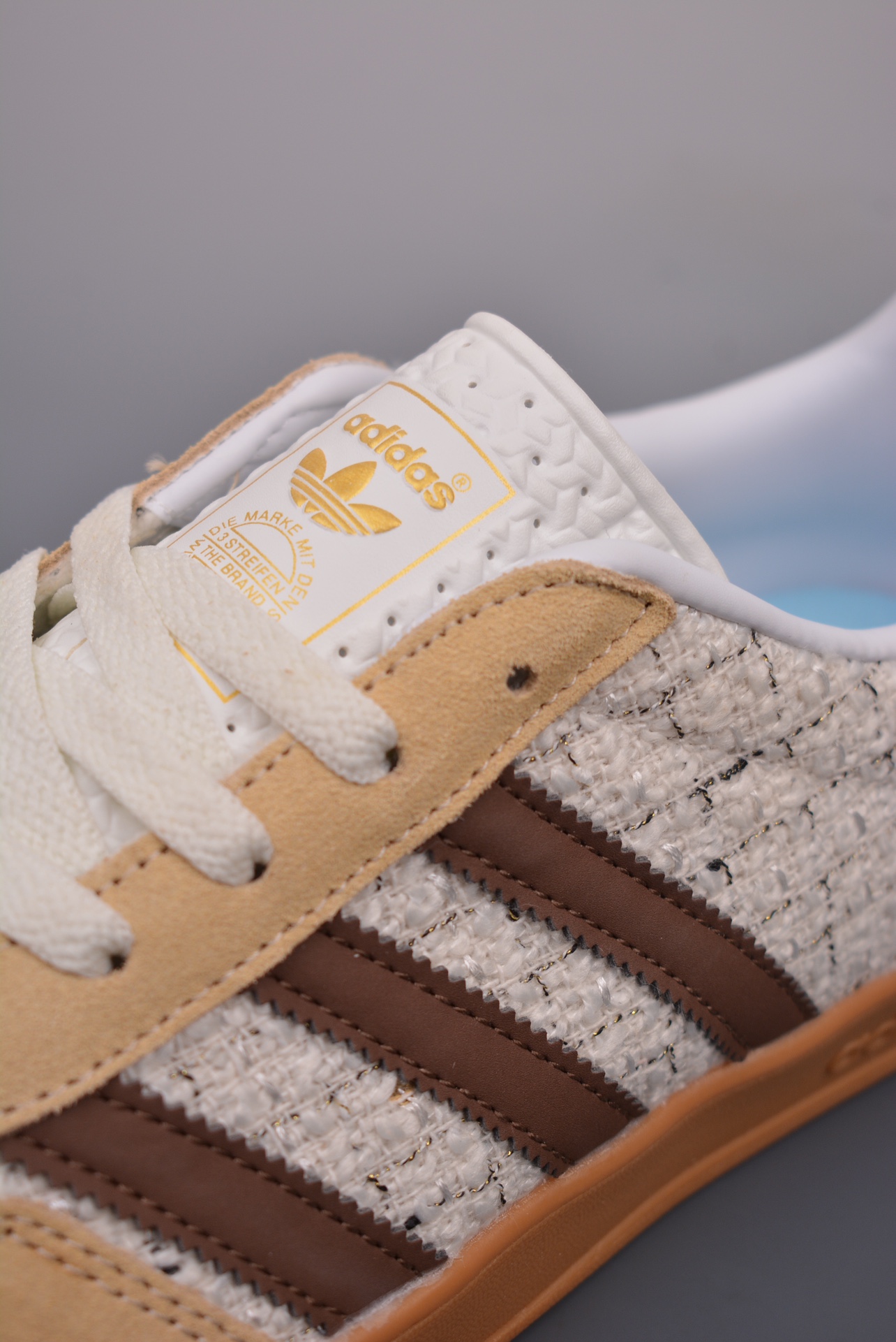 Adidas Gazelle Indoor Trainers Brown Cotton