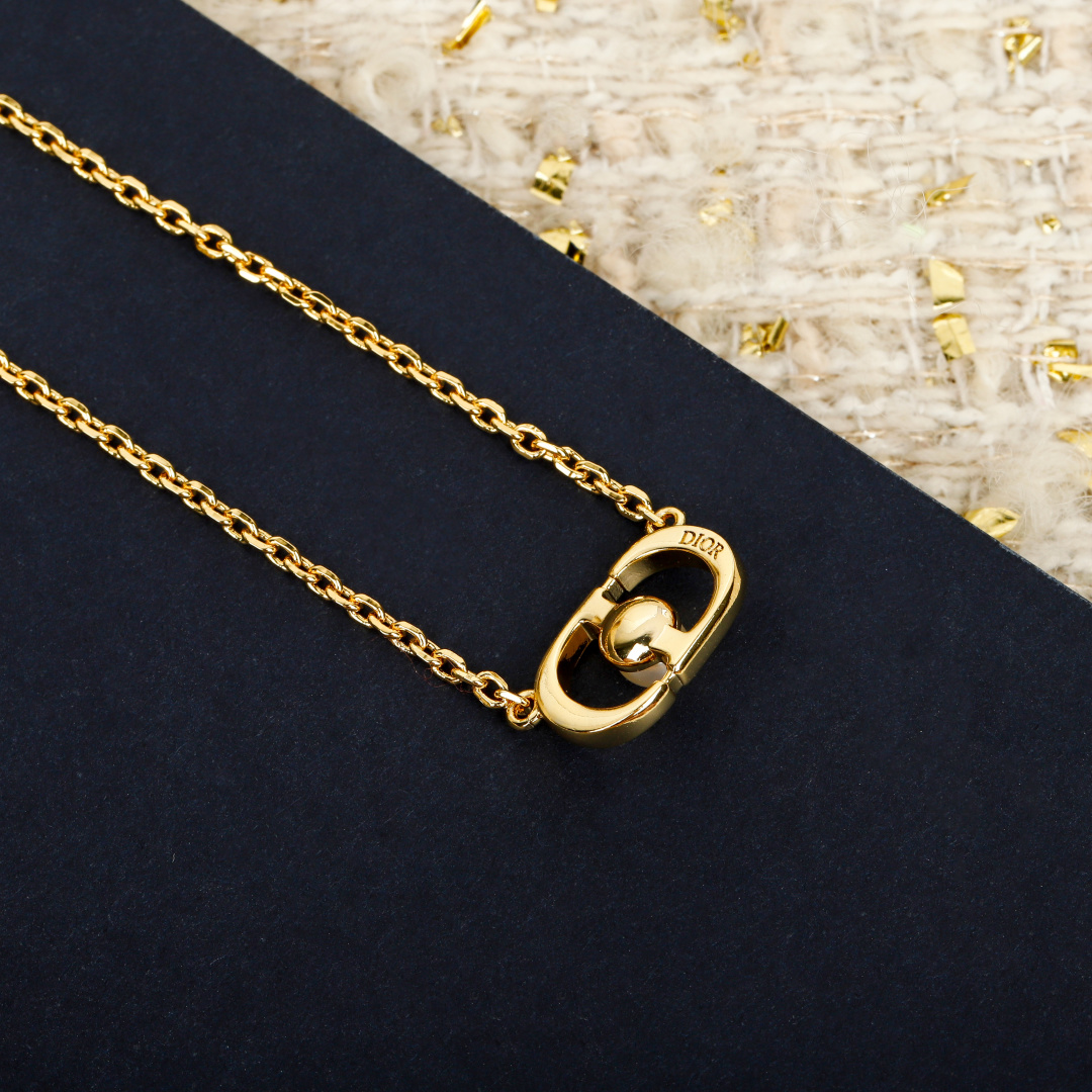 Dior CD Pearl Necklace
