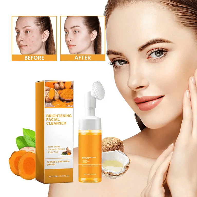 🔥Last Day 49% OFF-🧽Turmeric Skincare Set – Deep Cleanse, Brighten & Hydrate
