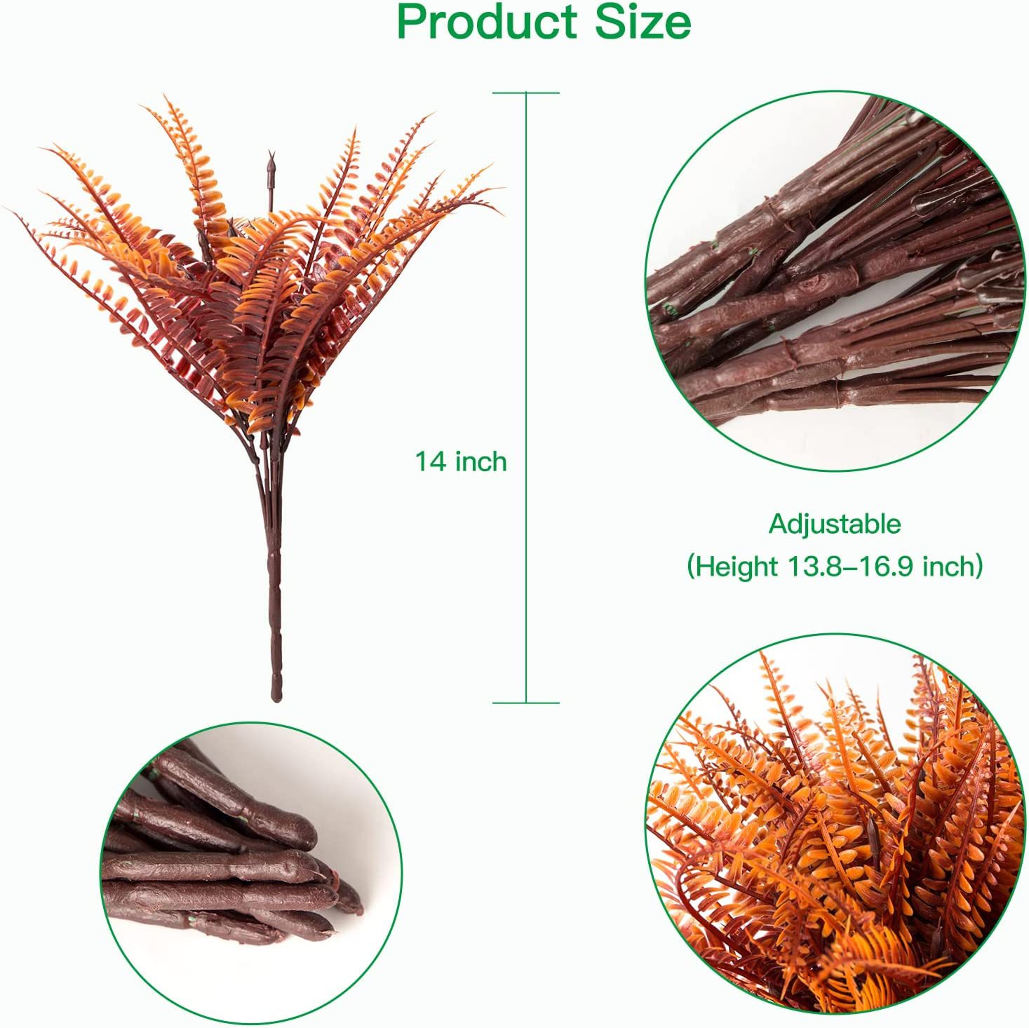 🏆Flash Sale⚡Artificial Outdoor Flowers - UV resistant, Waterproof, Windproof