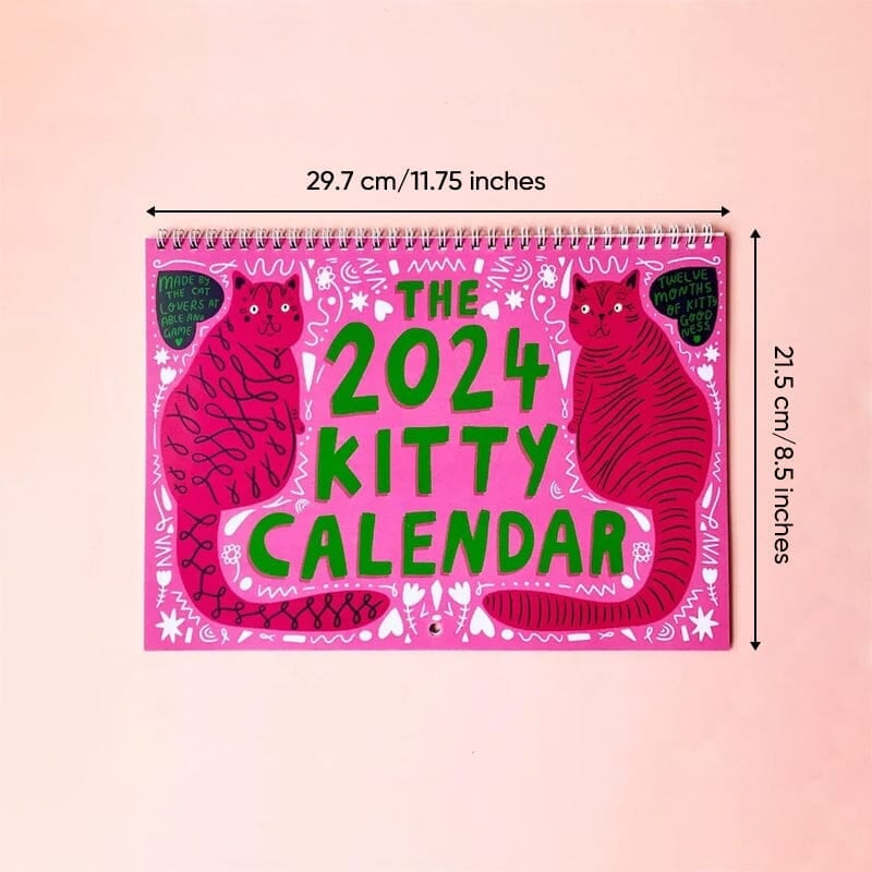 🔥49% OFF - 2024 Kitty Calendar😻
