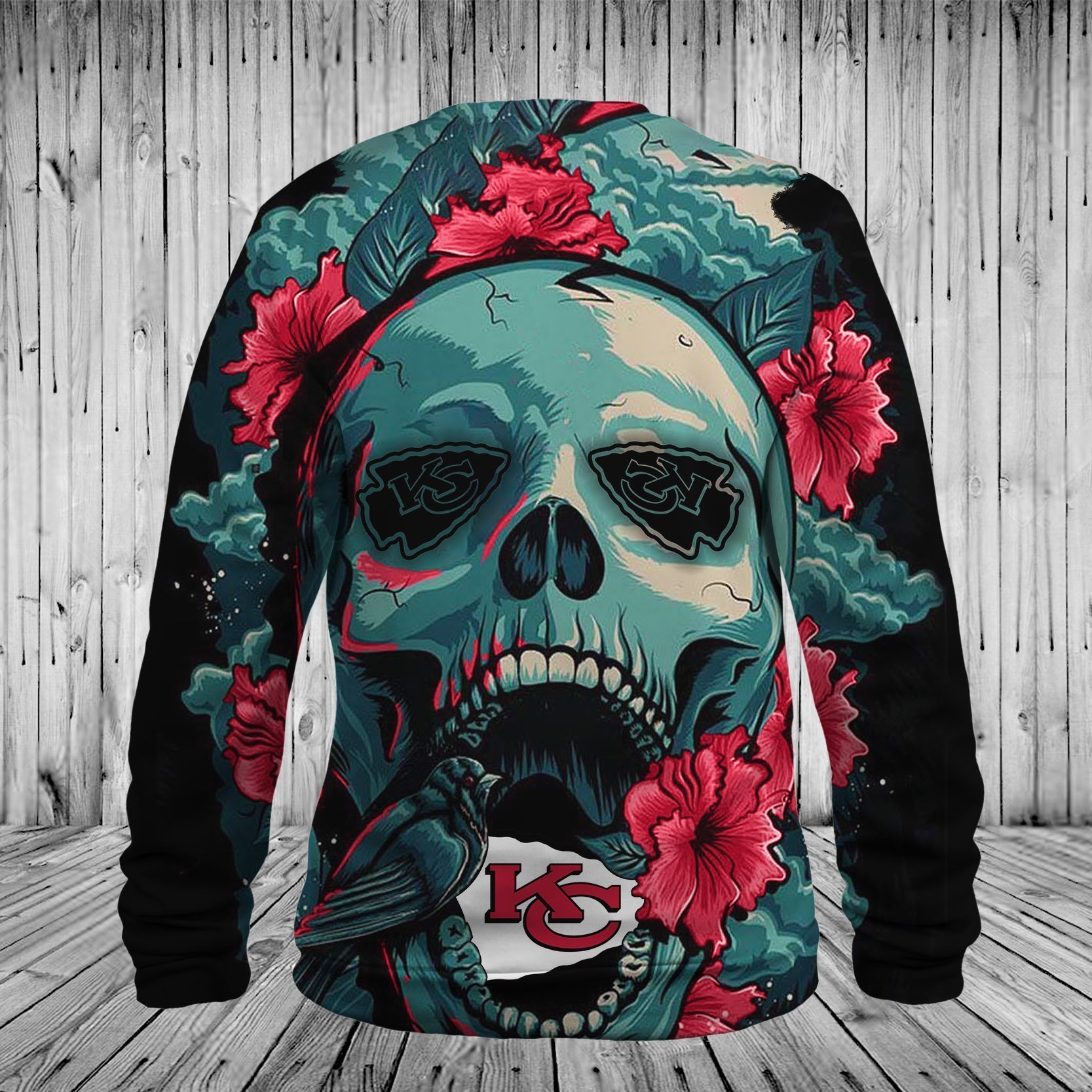 CHIEFS HOODIE 3D FLOWER 16