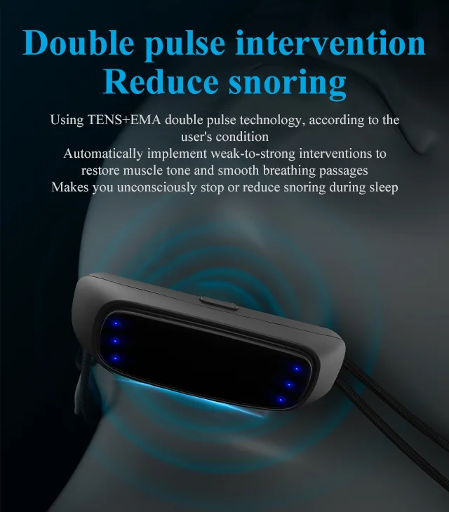(🔥Last Day Promotion-SAVE 50% OFF)2023 New Upgrated Smart Anti-Snoring Device-BUY 2 GET 10% OFF & FREE SHIPPING