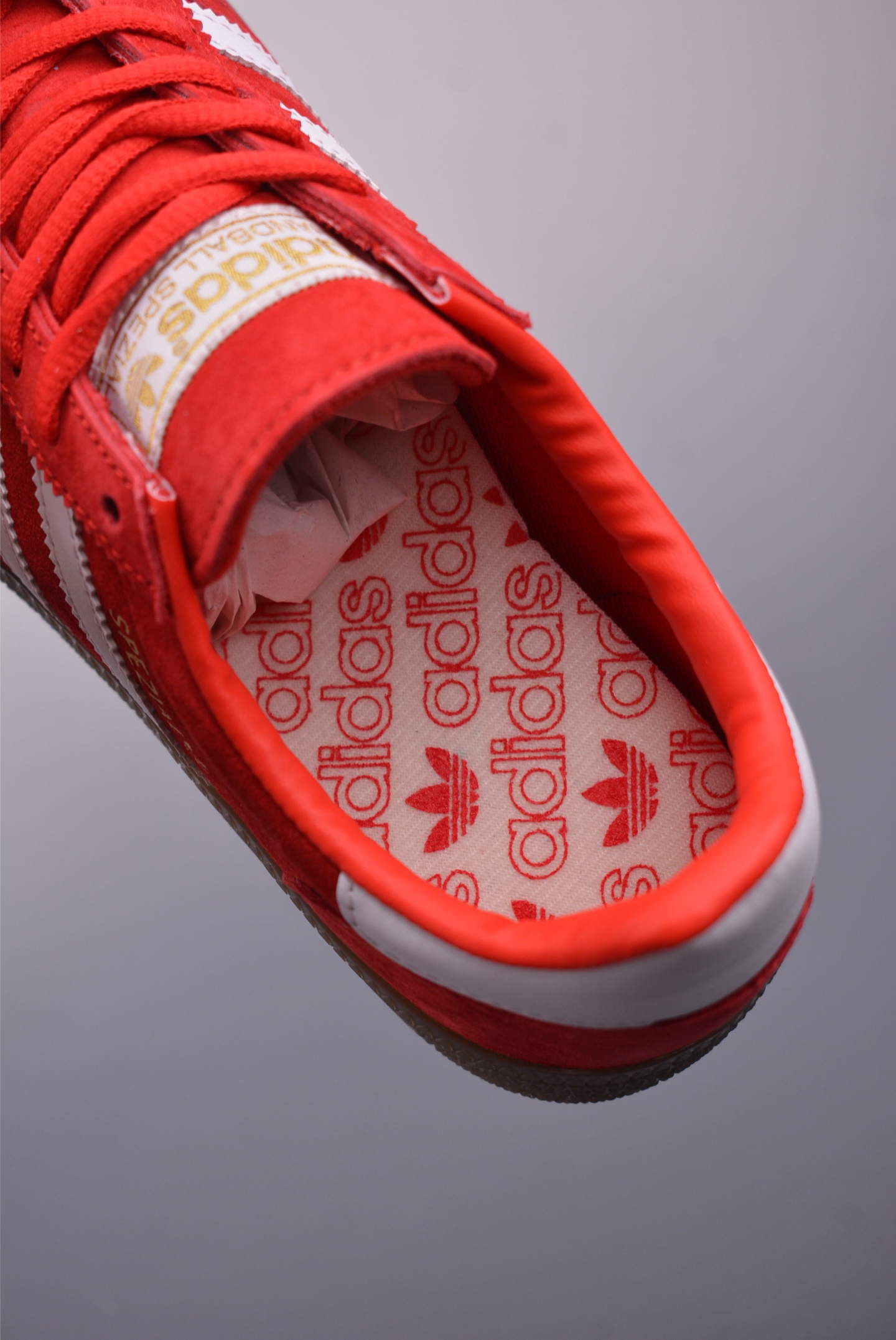 Adidas Handball Spezial Sneakers Red and White FV1227