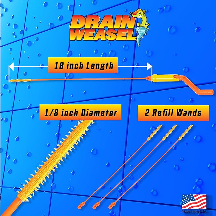 Drain Weasel Hair Clog Remover Tool