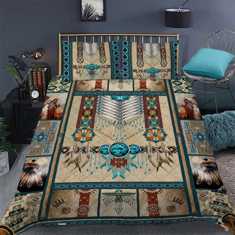 Native American Quilt Bed Set