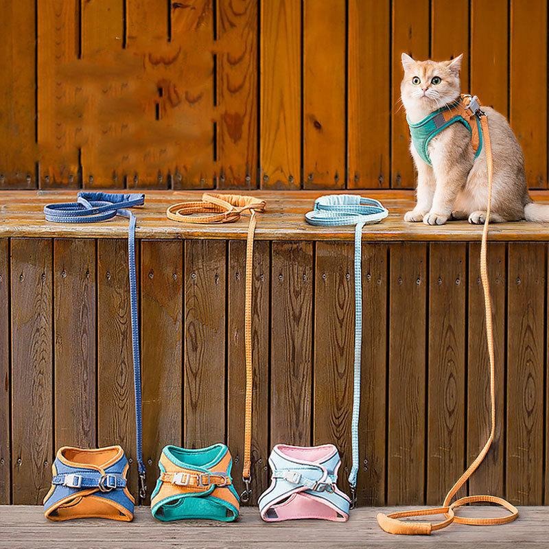 🔥Last Day Promotion-[SAVE 50% OFF]--Luminous Cat Vest Harness and Leash Set--BUY 2 GET 10% OFF & FREE SHIPPING