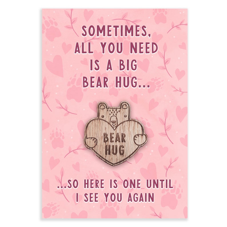 Cute pocket hug token
