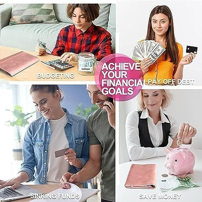 100 Envelope Challenge Cash Savings Journal: 🔥🔥（A 100-Day Money Saving and Budgeting Notebook for the Cash Envelope System）