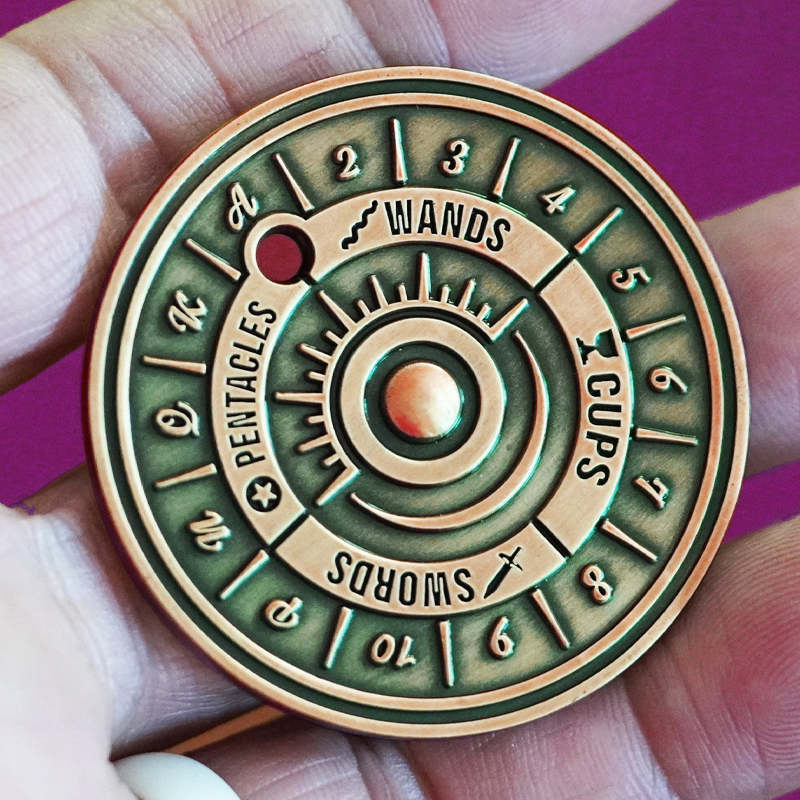 Unique Tarot Deck Coin