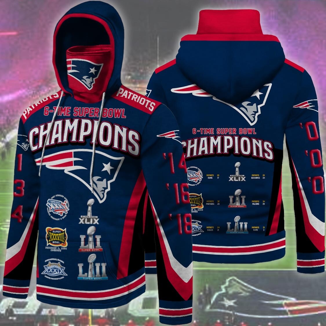 NEW ENGLAND PATRIOTS 3D NEP130