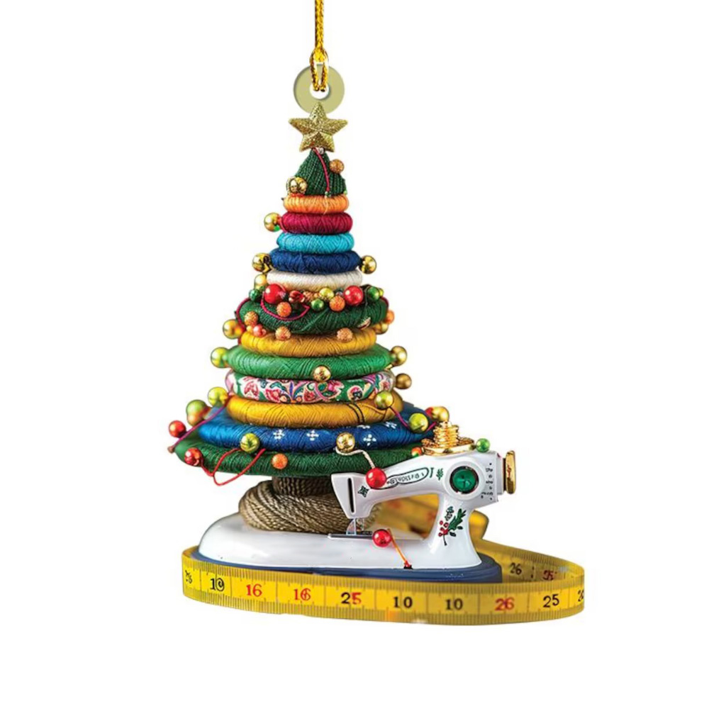 Sewing Lover’s Christmas Ornament