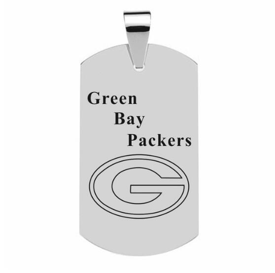 GREEN BAY PACKERS TITANIUM STEEL DOG TAG