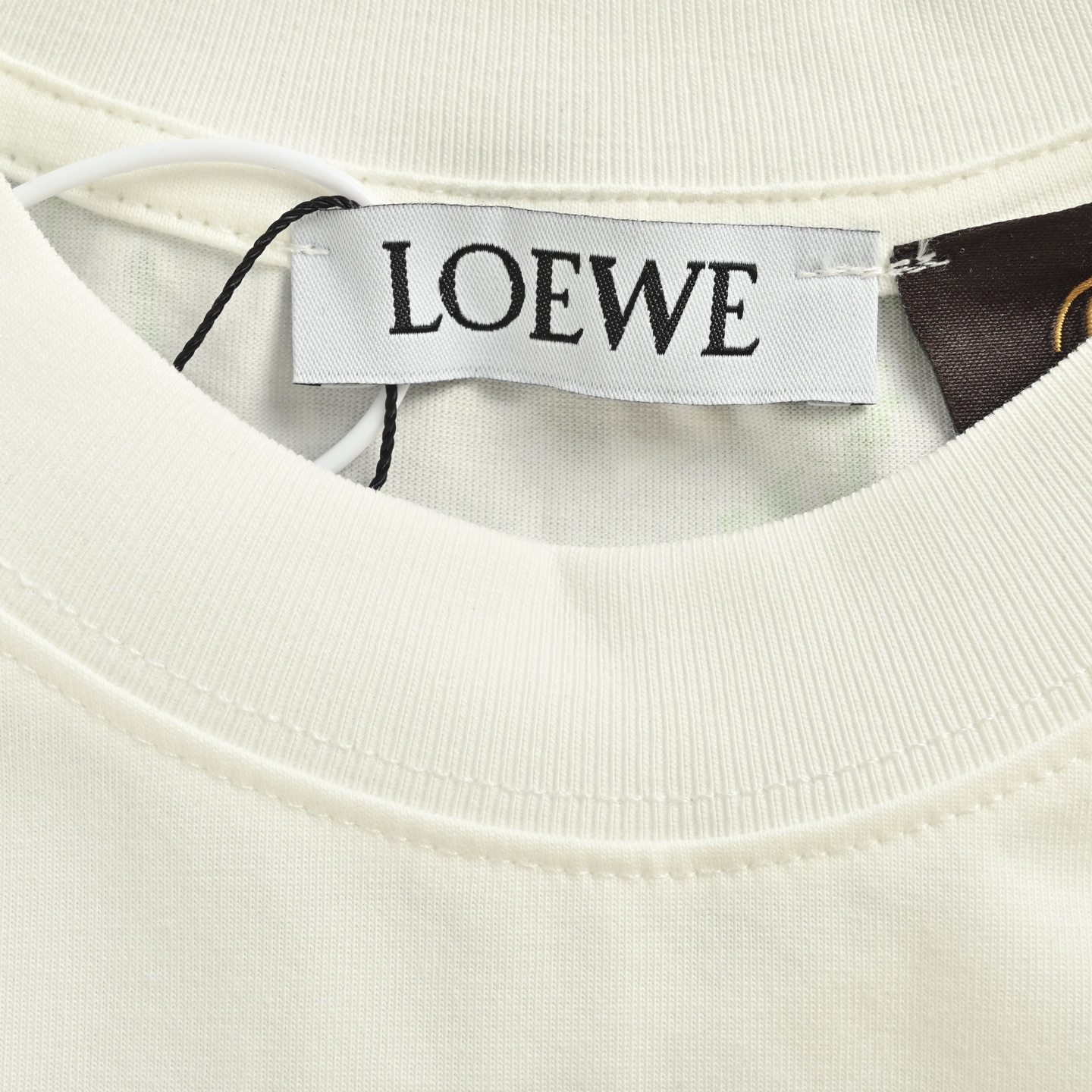Loewe 25ss rose floral print short sleeve