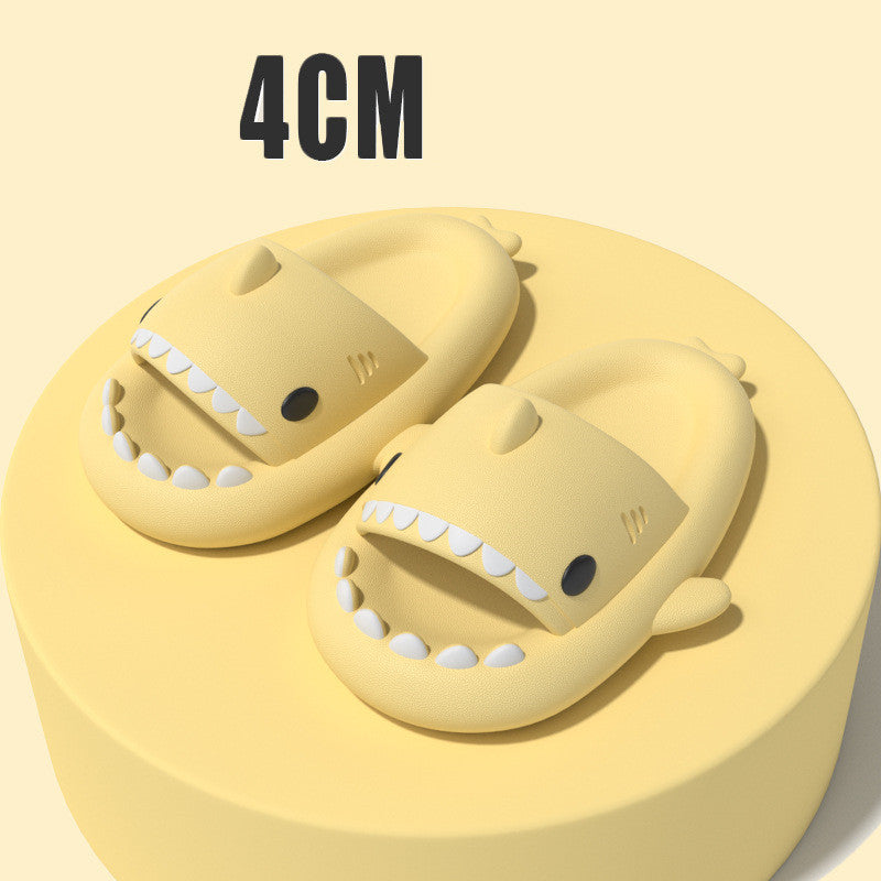 Slippers Funny Shark Cartoon