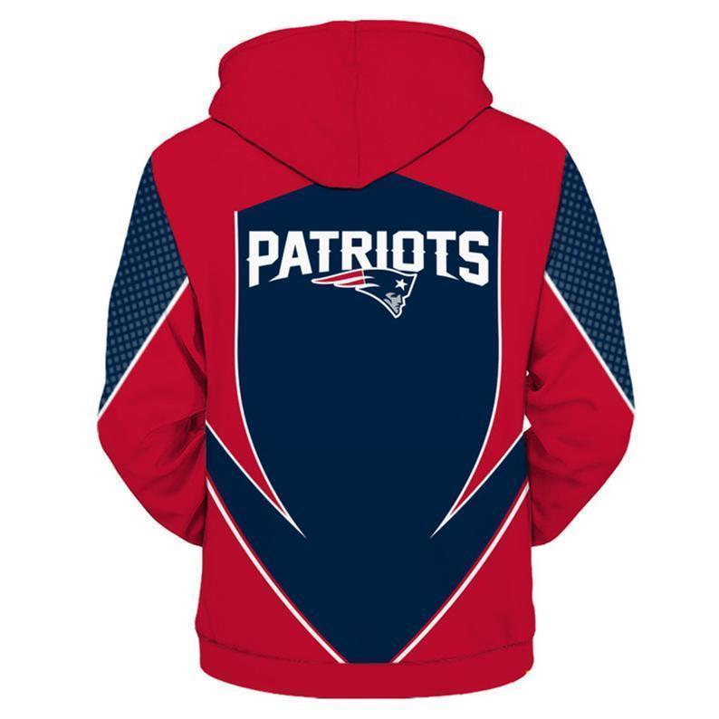 PATRIOTS 3D HOODIE DB