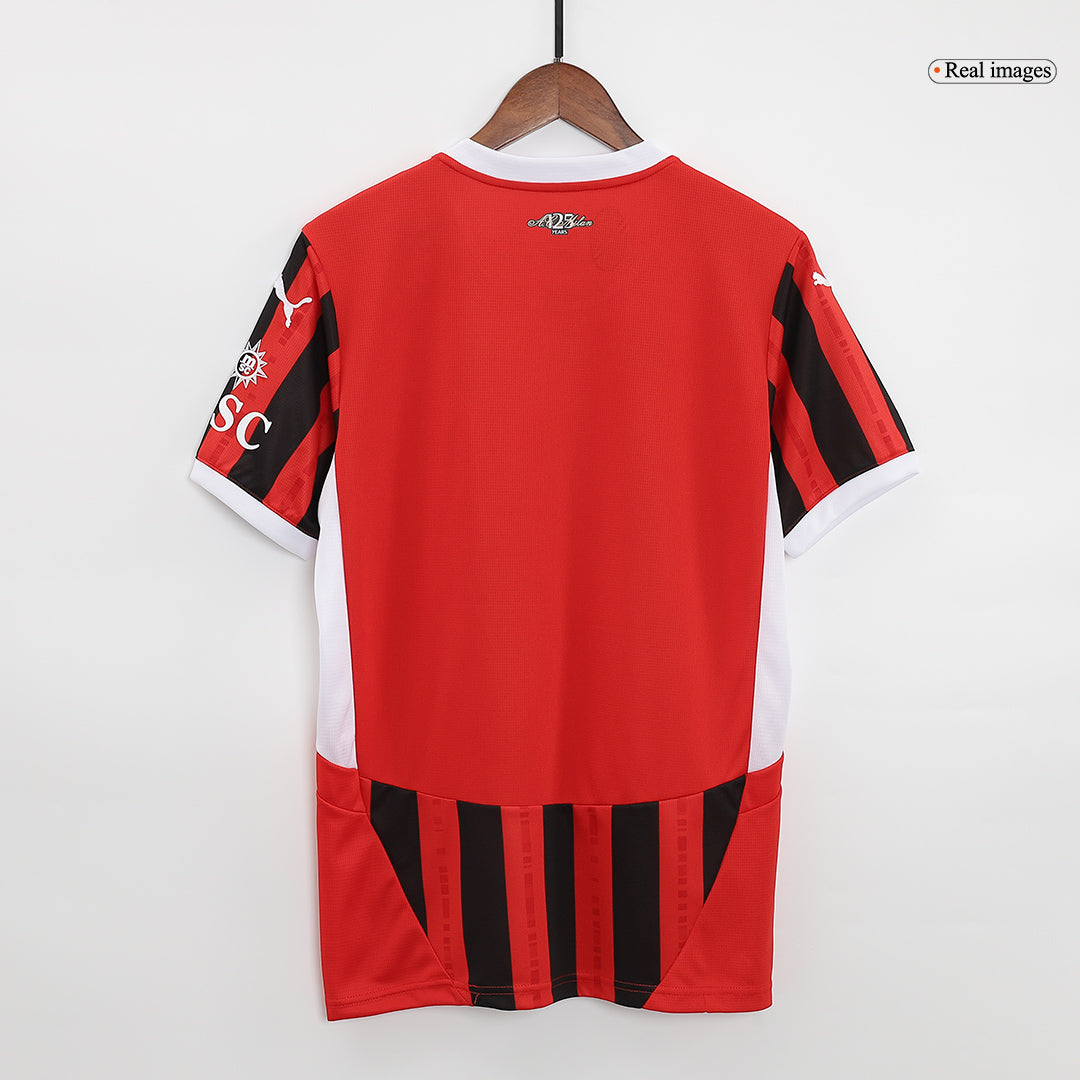 Custom AC Milan Soccer Jersey 2024/25