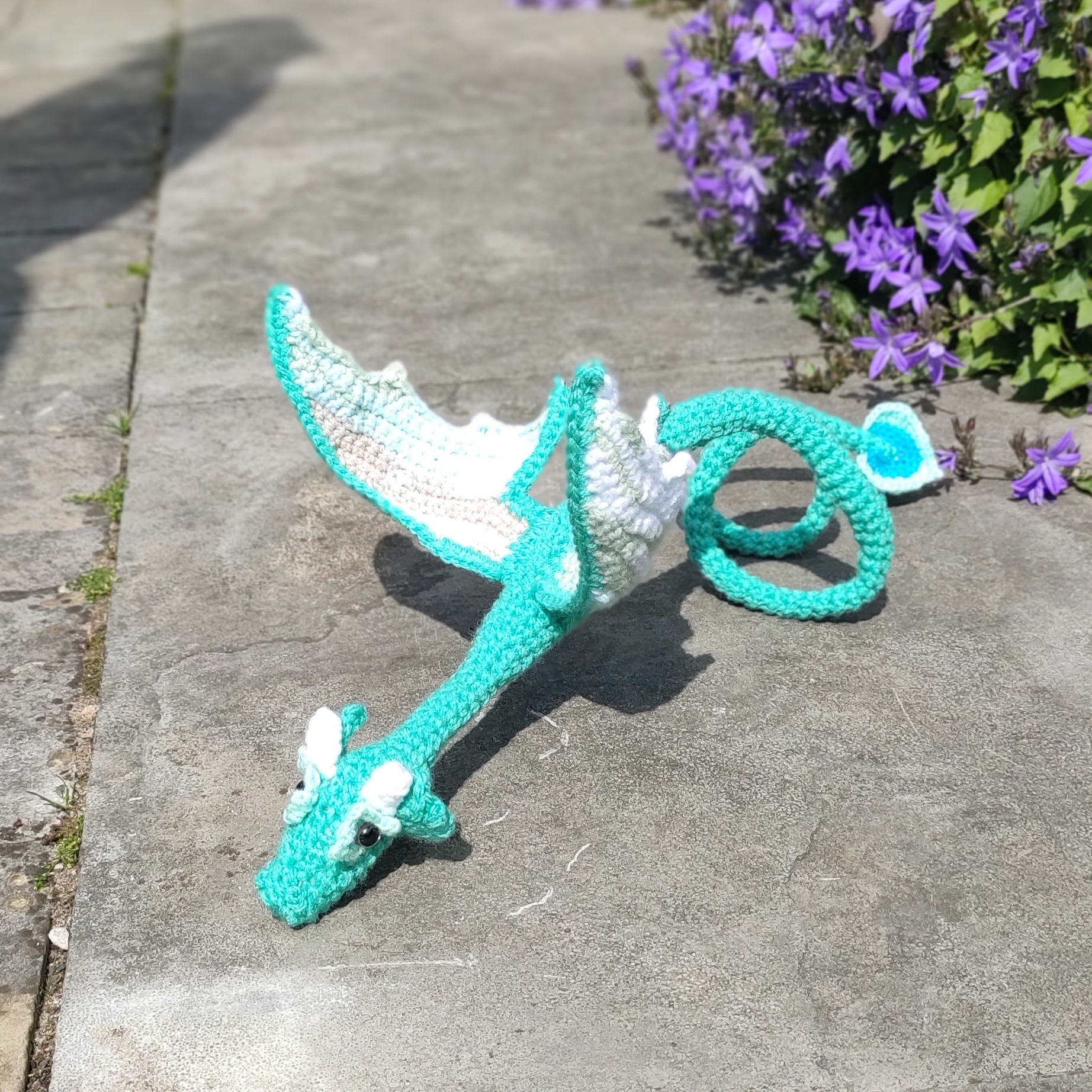 💗🎁 Mother's Day Gift 🐉 Crochet Wearable Wrap Dragon