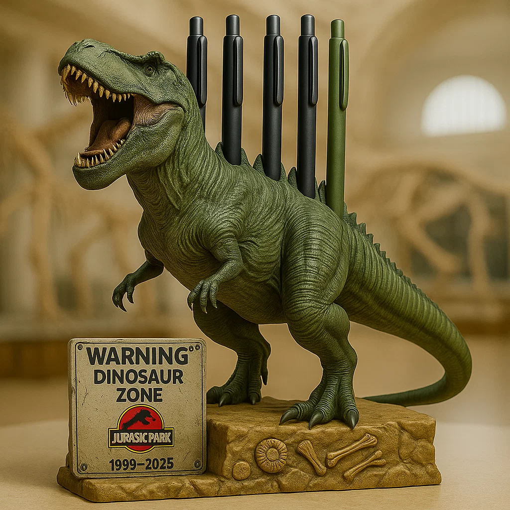 Jurassic Park Dinosaur Pen Holder