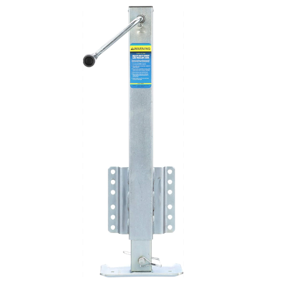Seachoice Heavy Duty Trailer Jack 28.6 in of Lift Max Load 2500 Lbs