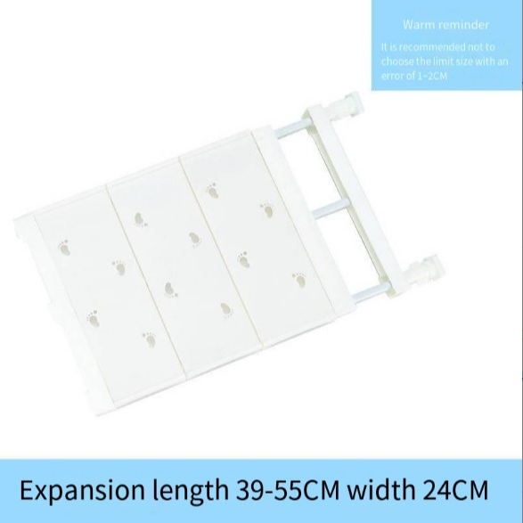 🔥Mother's Day Sale 50%-Expandable Closet Tension Shelf Storage Rack for Wardrobe, Kitchen, Bathroom-Buy 2 Free Shipping