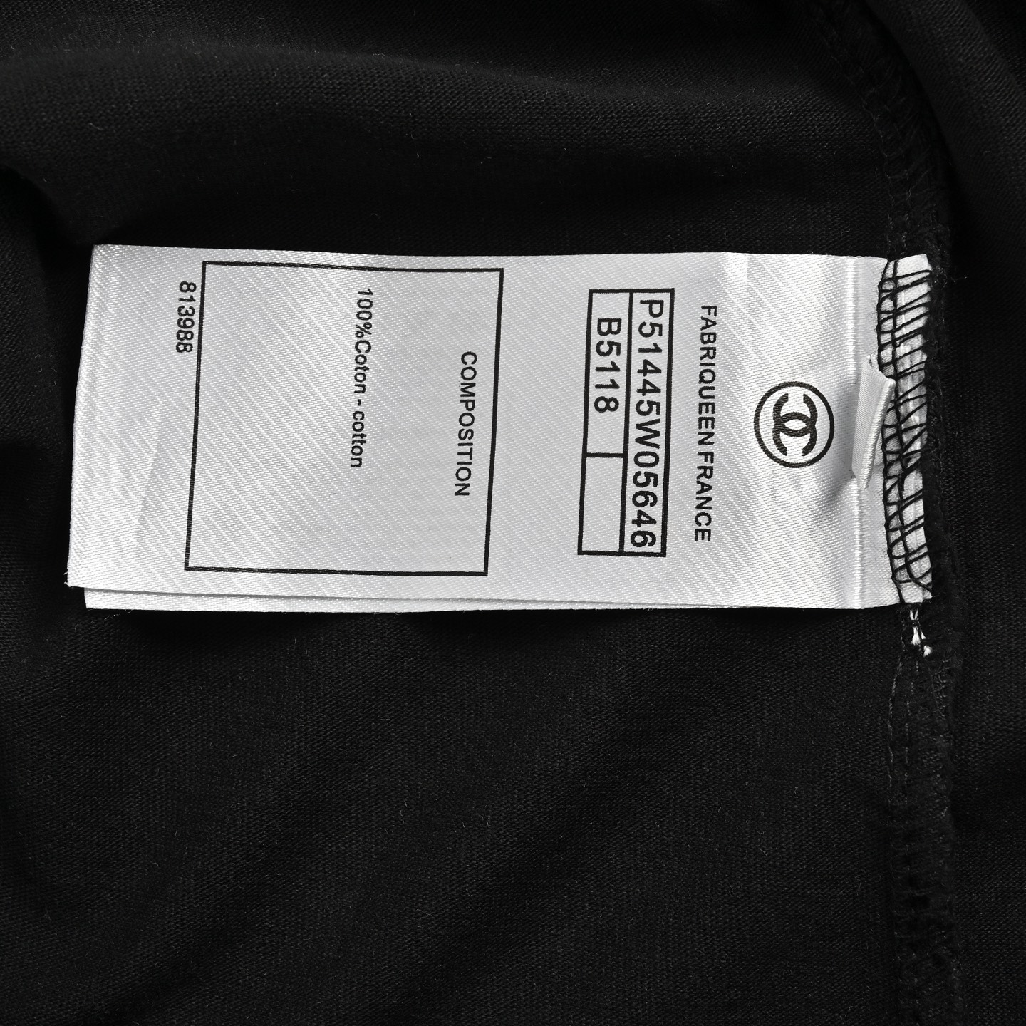 Chanel hand-painted graffiti short sleeves