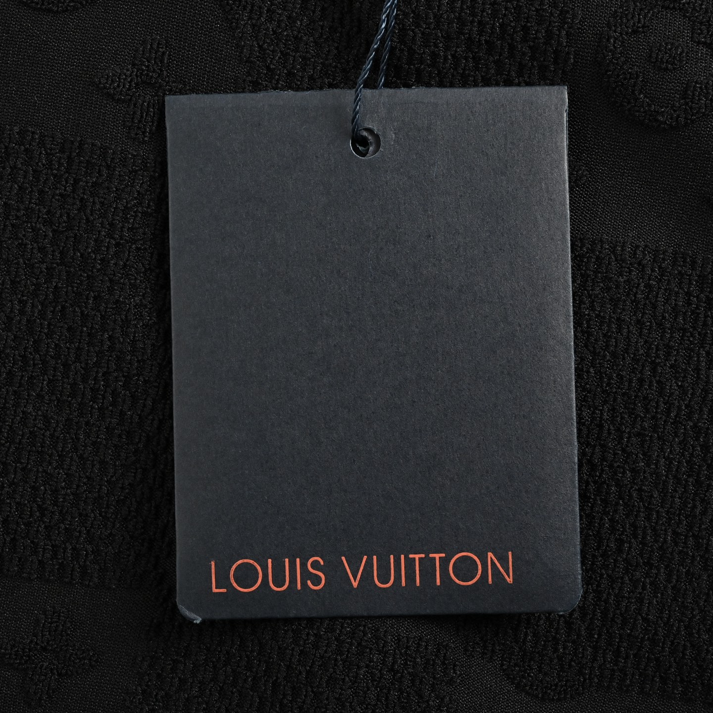 Louis Vuitton 25ss obscure monogram logo checkerboard jacquard short sleeves